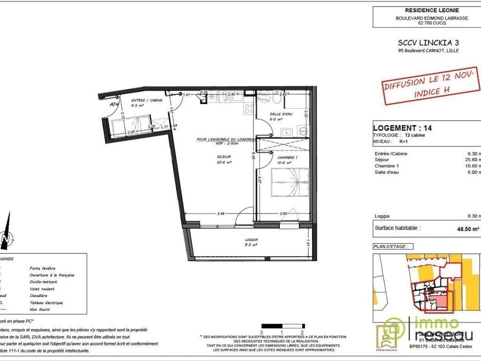 Duplex i Cucq, Pas-de-Calais - foto 3