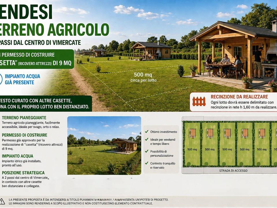 Grond in Vimercate, Monza and Brianza - foto 1