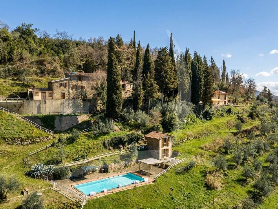 Herregård i Loro Ciuffenna, Arezzo - bilde 1