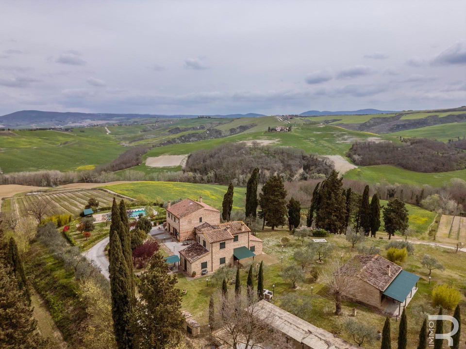 Gårdshus i Asciano, Siena - bilde 4