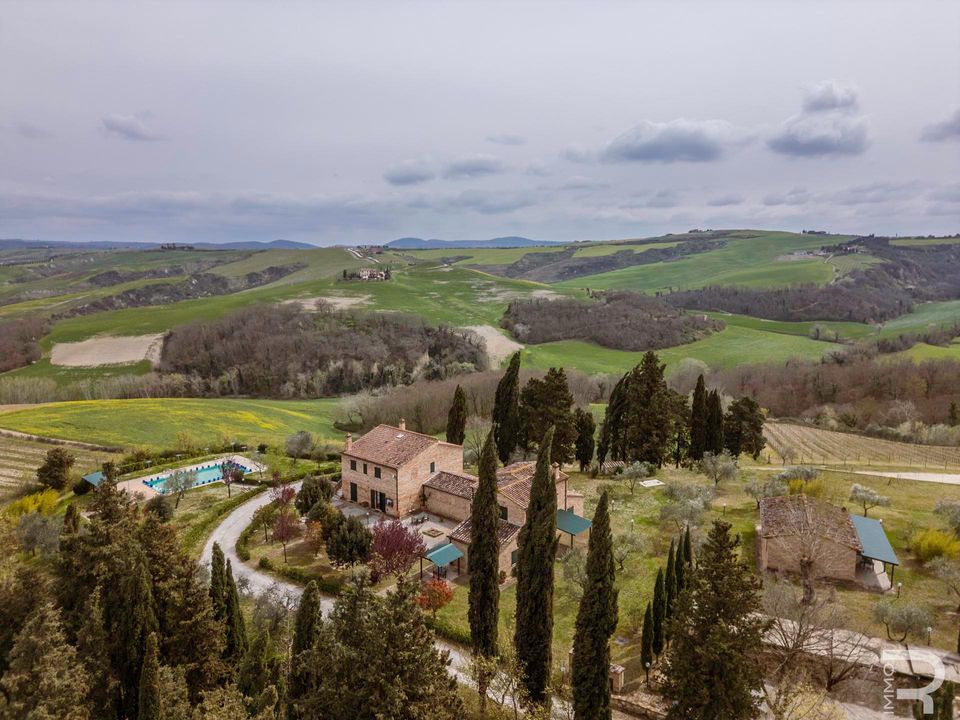 Gårdshus i Asciano, Siena - bilde 3