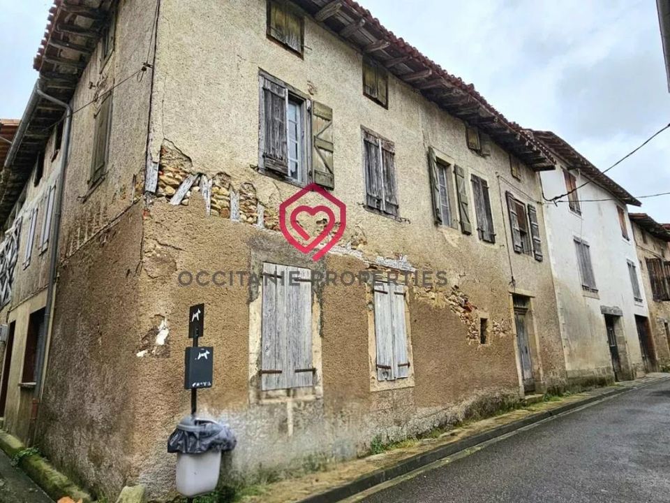Landsbyhus i Le Mas-d'Azil, Ariege - foto 1