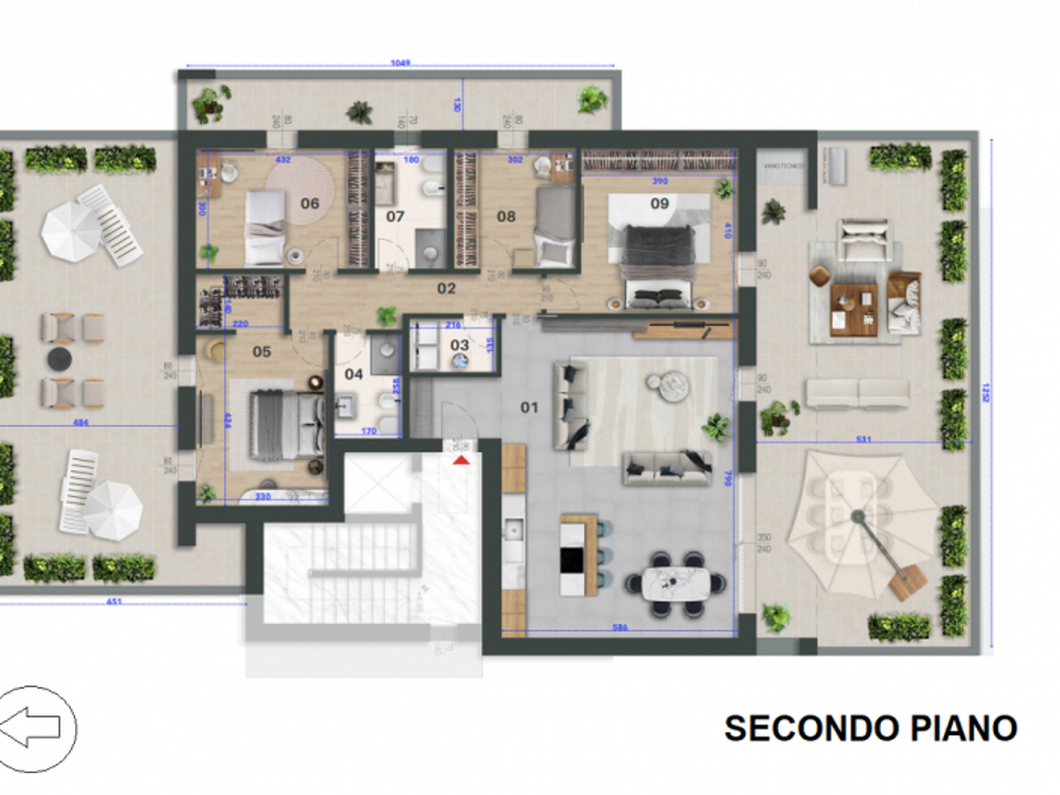 Penthouse i Selvazzano Dentro, Padua - foto 2