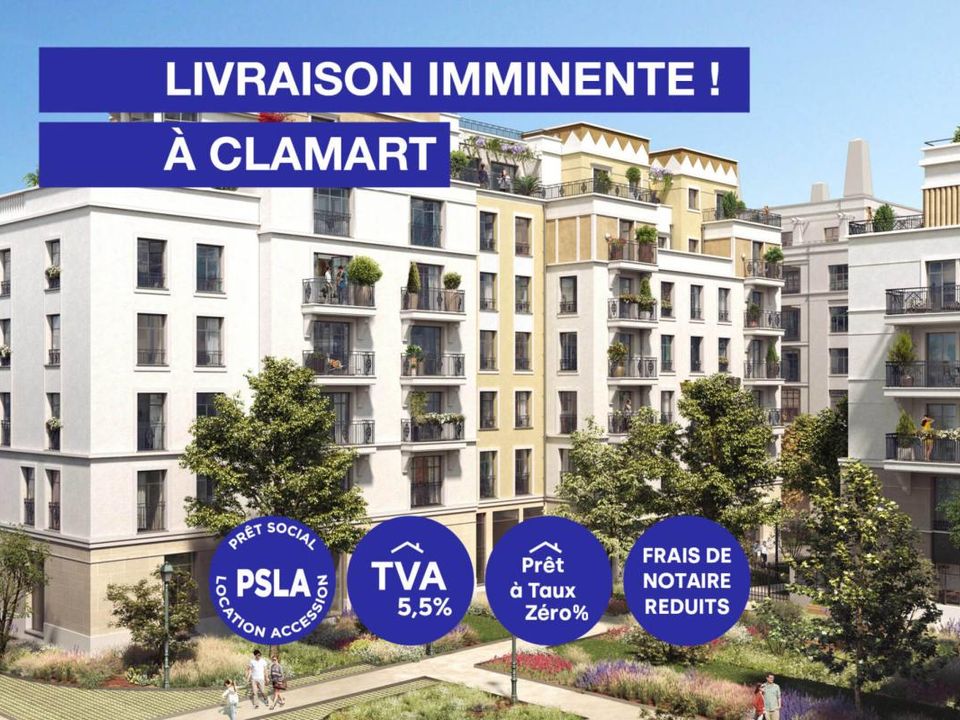 Lejlighed i Clamart, Hauts-de-Seine - foto 1