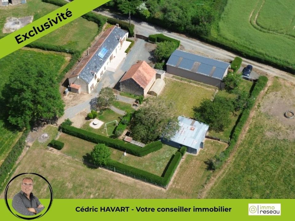 Farm hus i Saint-Chartier, Indre - foto 1