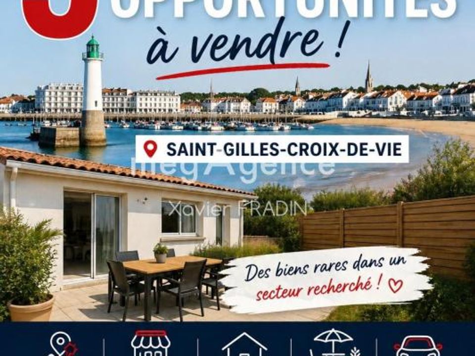 Lejlighed i Saint-Gilles-Croix-de-Vie, Vendee - foto 5