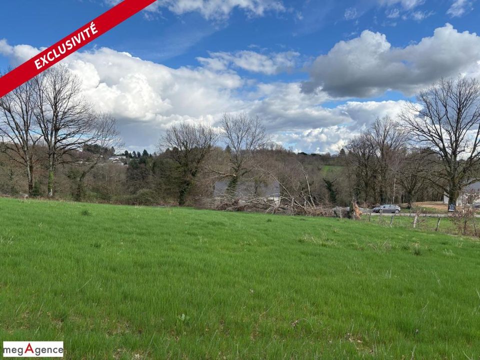 Helårsgrund i Saint-Germain-les-Vergnes, Correze - foto 1