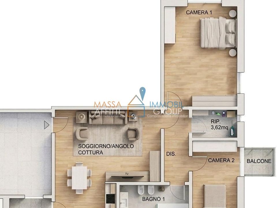 Lejlighed i Massa, Massa and Carrara - foto 2