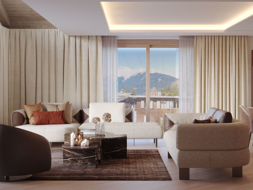 Villa i Courchevel, Savoie - bilde 1