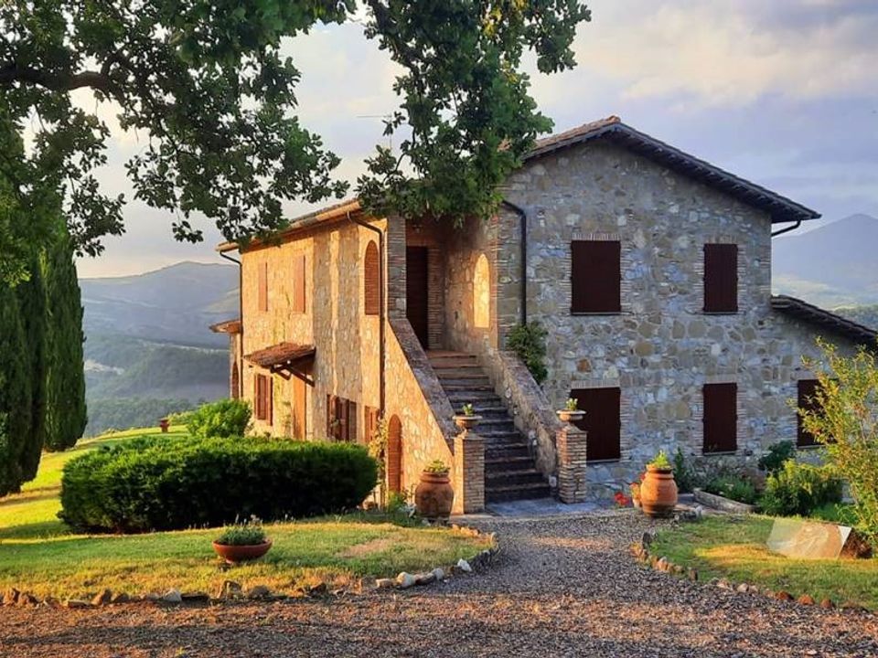 Landejendom i San Casciano dei Bagni, Siena - foto 1