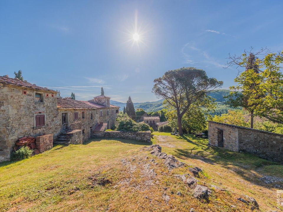 Herregård i Talla, Arezzo - bilde 1