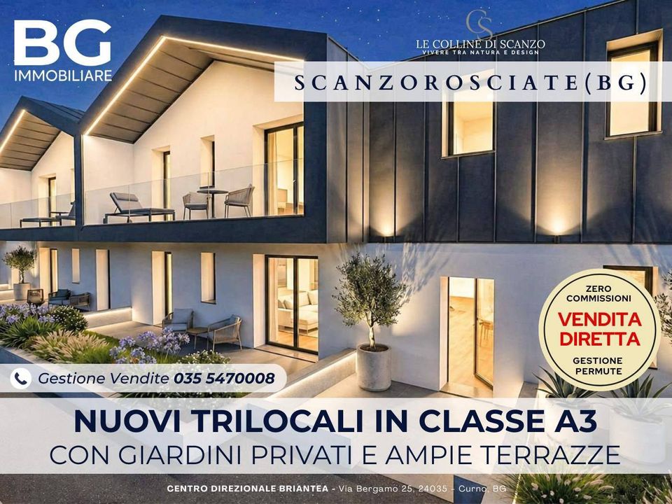 Lejlighed i Scanzorosciate, Bergamo - foto 1