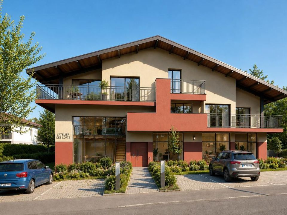 Duplex i Thonon-les-Bains, Haute-Savoie - foto 1