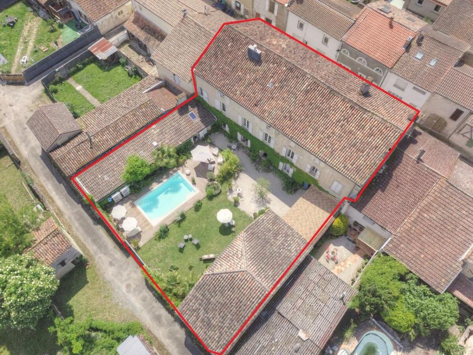 Villa i Casteljaloux, Lot-et-Garonne - bilde 1