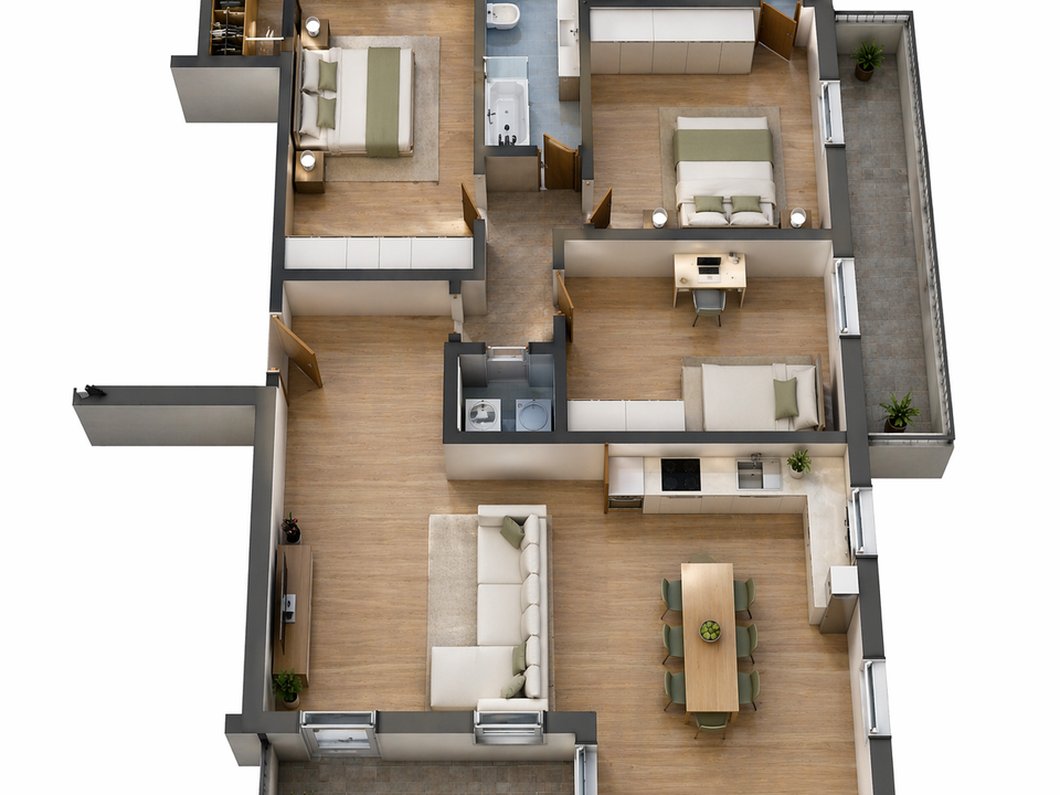 Wohnung in Modena, Modena - Foto 1