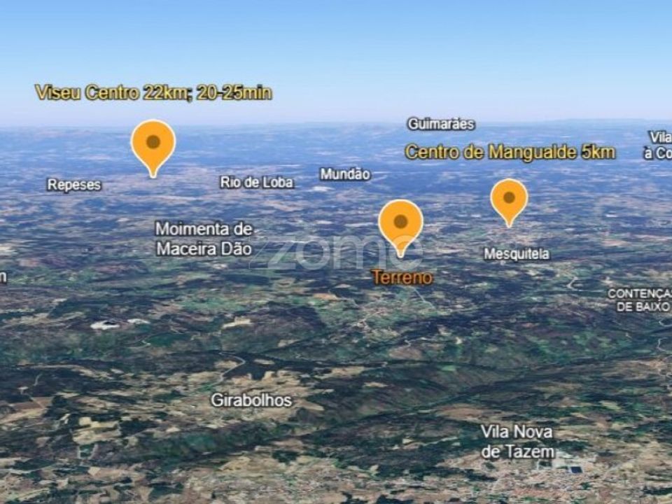 Helårsgrund i Mangualde, Viseu - foto 2