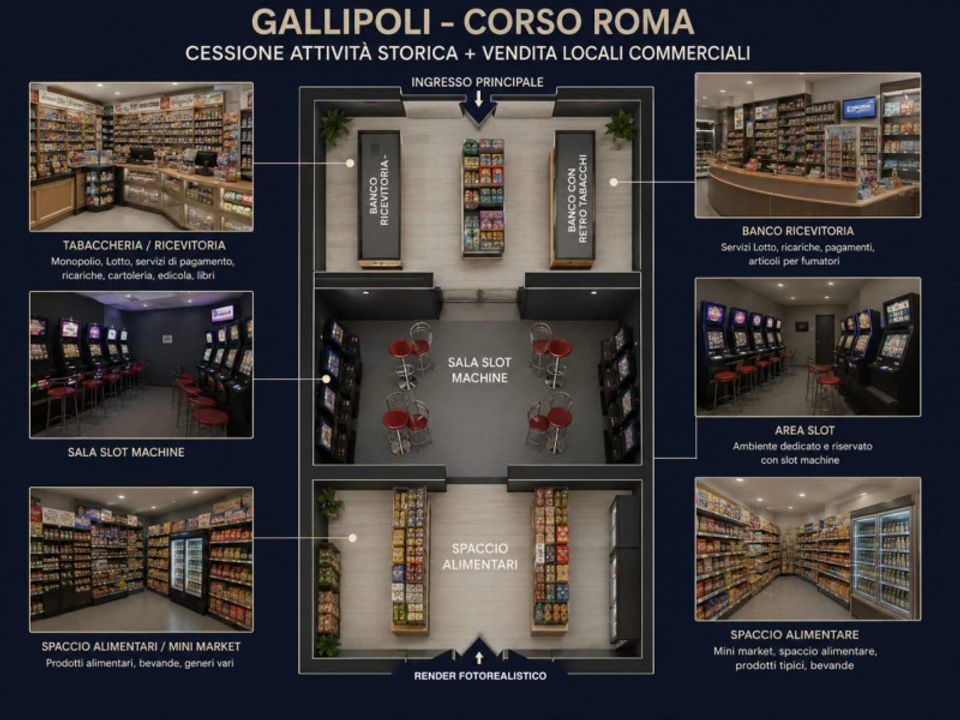 Erhvervsejendom i Gallipoli, Lecce - foto 1