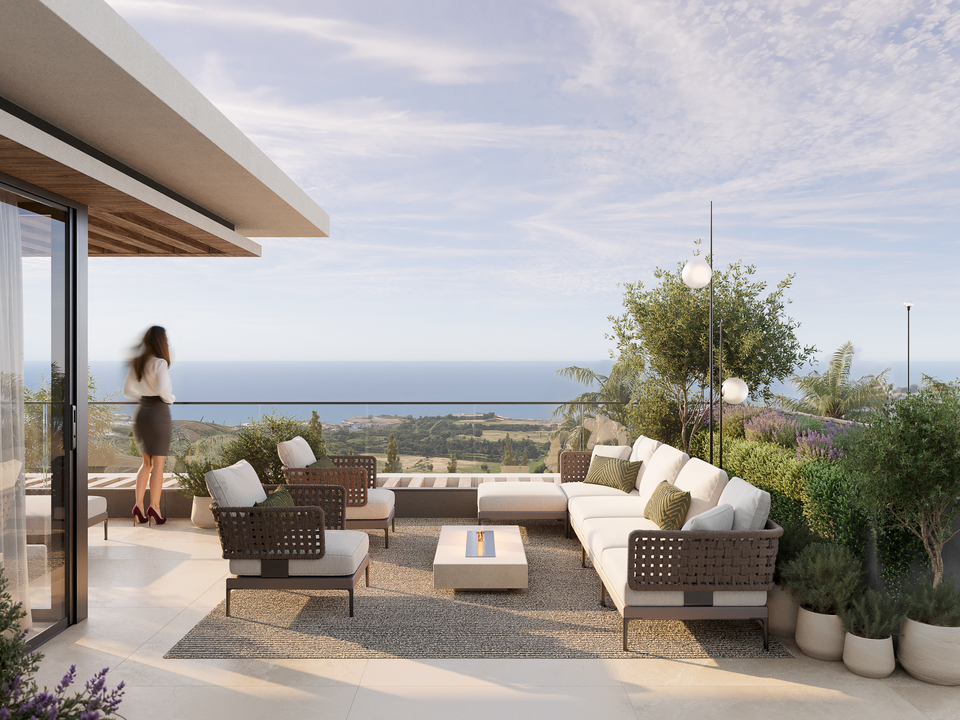 Penthouse i Mijas, Malaga - foto 1
