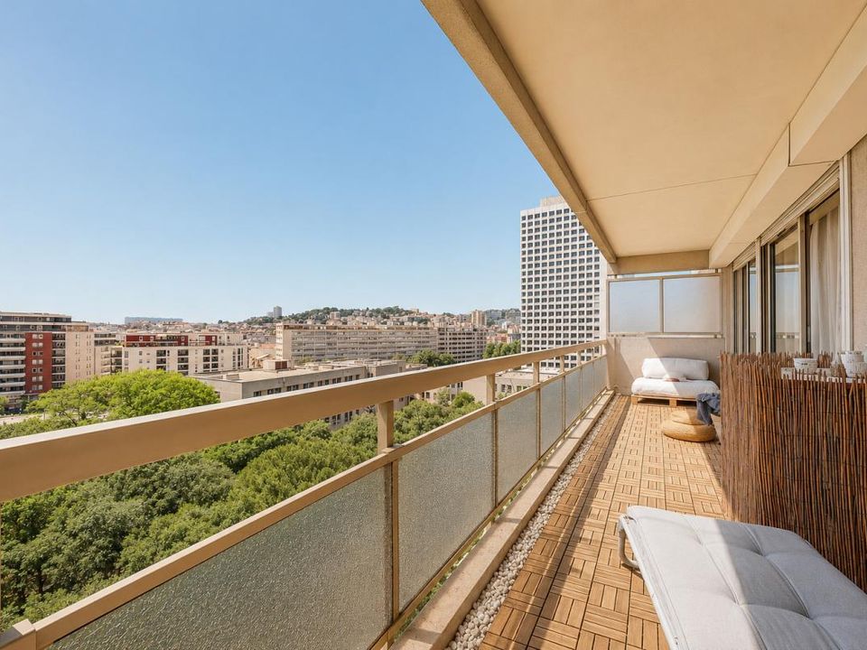 Lejlighed i Marseille, Bouches-du-Rhone - foto 1