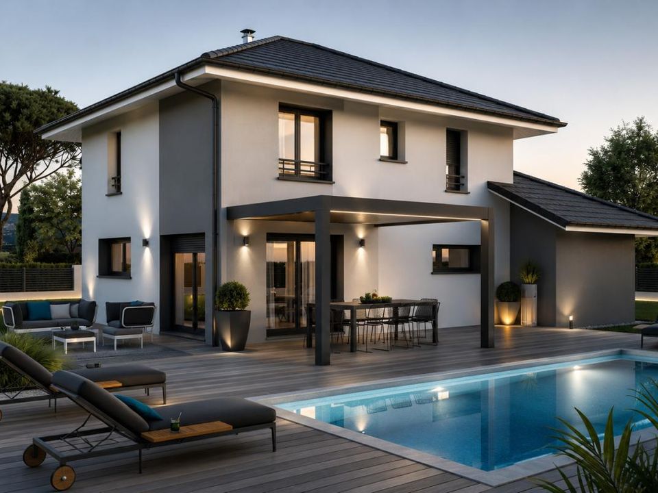 Villa i Bonne, Haute-Savoie - foto 1