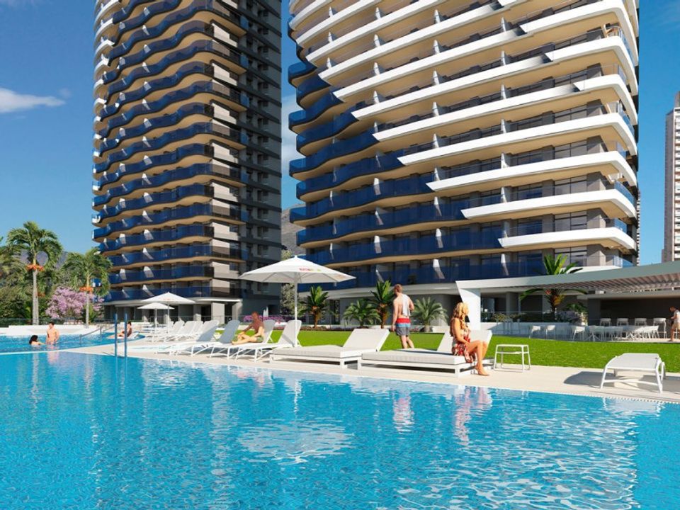 Lejlighed i Benidorm, Alicante - foto 2