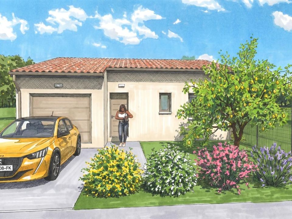 Villa i Montelimar, Drome - foto 1