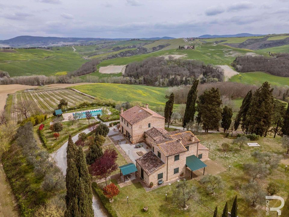 Herregård i Asciano, Siena - bilde 3