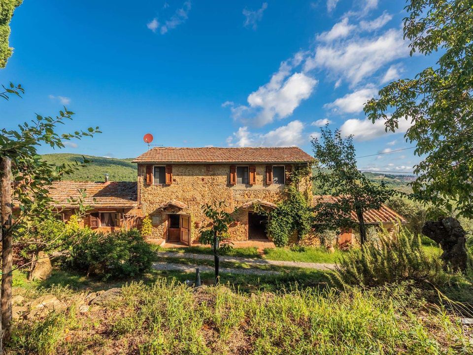 Gårdshus i San Gimignano, Siena - bilde 1