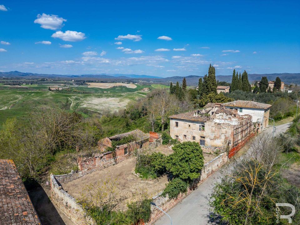 Gårdshus i Asciano, Siena - bilde 1