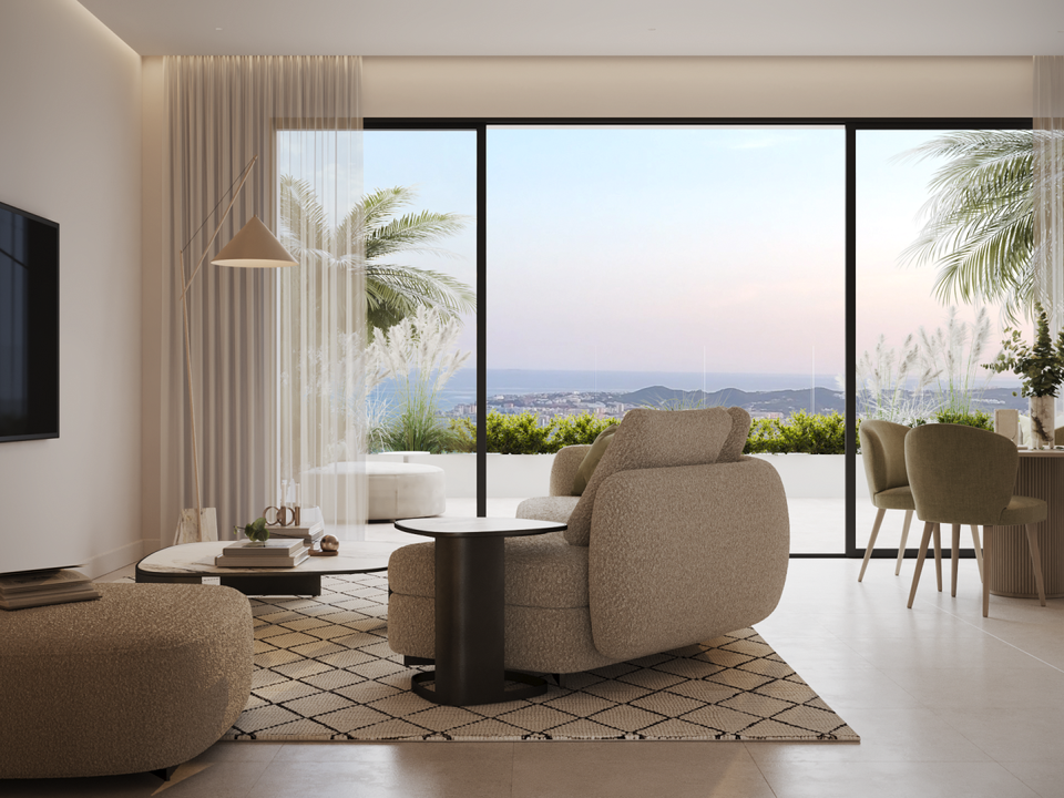 Penthouse i Mijas Costa, Malaga - foto 3