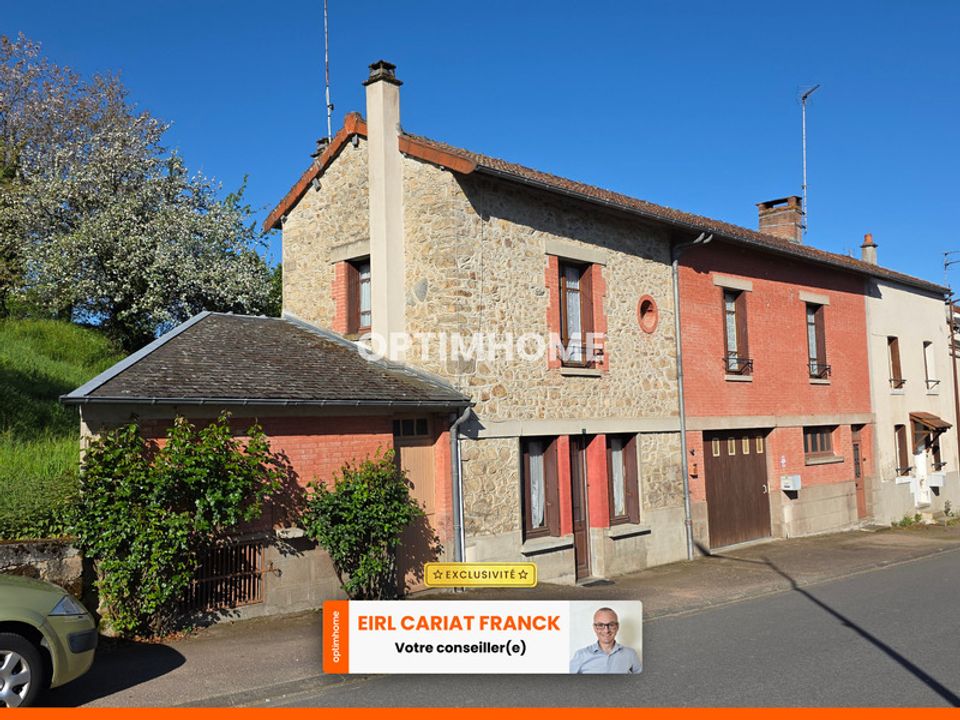 Rekkehus i Saint-Etienne-De-Fursac, Creuse - bilde 1