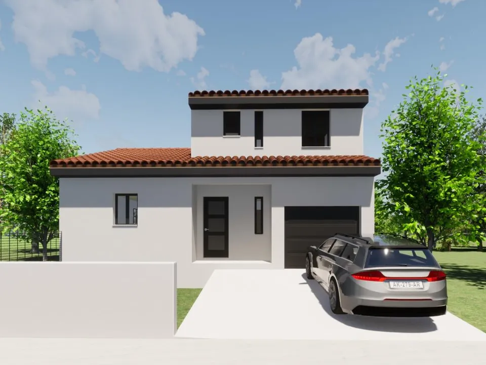 Villa i Latour-Bas-Elne, Pyrenees-Orientales - foto 1
