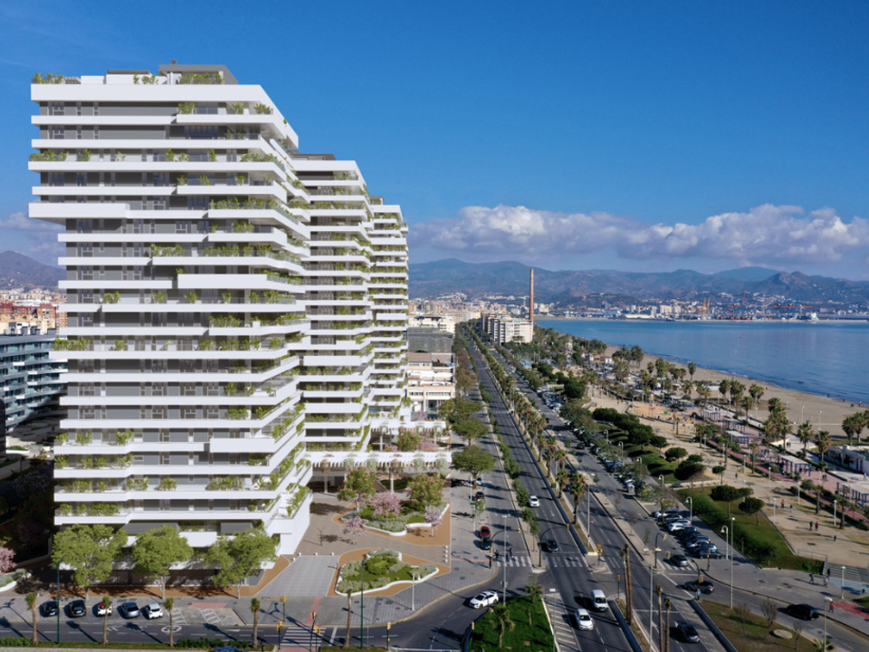 Penthouse i Malaga city, Malaga - foto 1