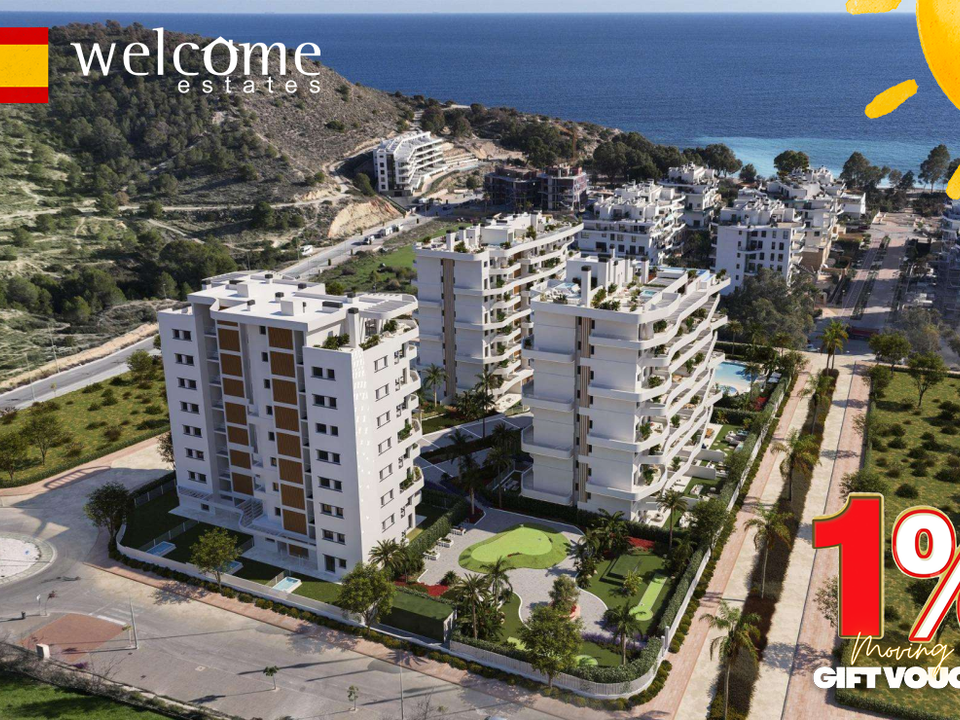 Apartament a Villajoyosa, Alicante - foto 1