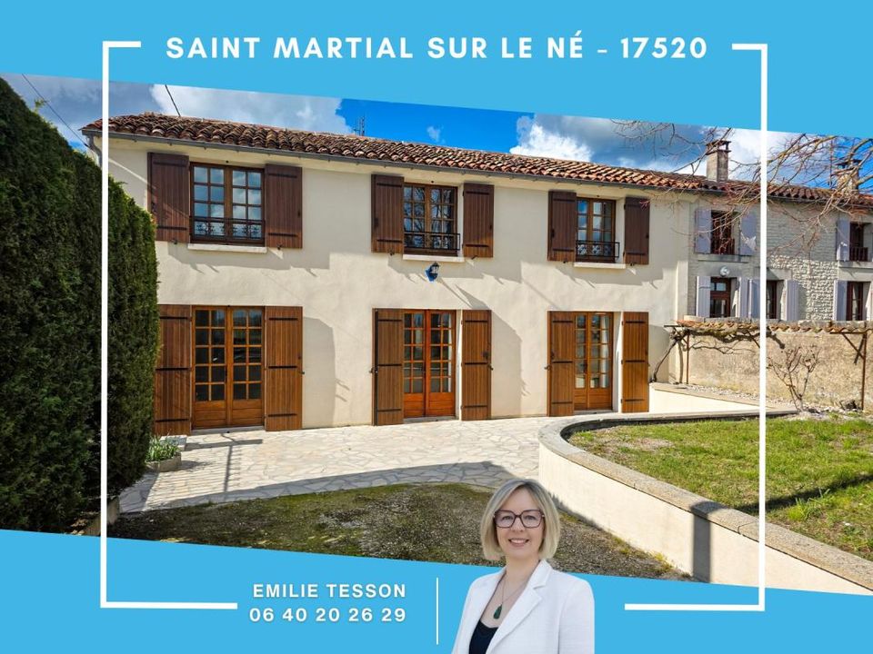 Villa i Saint-Martial-sur-Ne, Charente-Maritime - foto 1