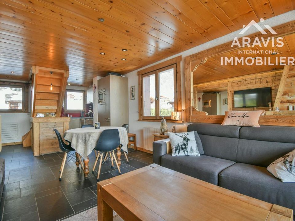 Duplex i Le Grand-Bornand, Haute-Savoie - foto 1