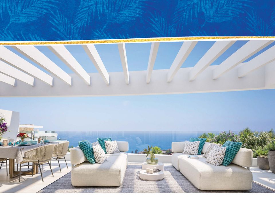 Penthouse i Mijas, Malaga - foto 1