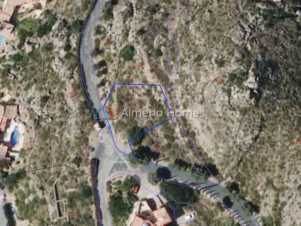 Helårsgrund i Sierra Cabrera, Almeria - foto 2