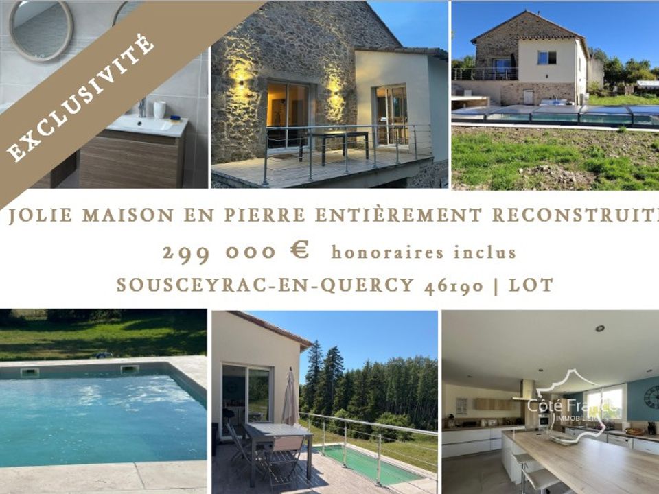 Villa i Sousceyrac-en-Quercy, Lot - foto 1