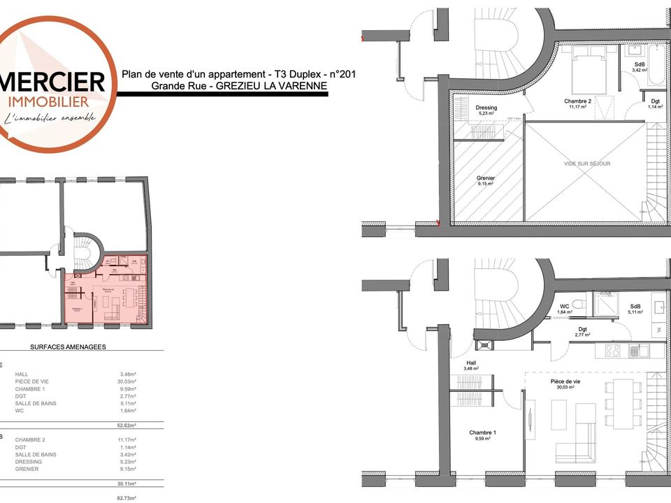Apartamento en Grézieu-la-Varenne, Rhone - foto 5