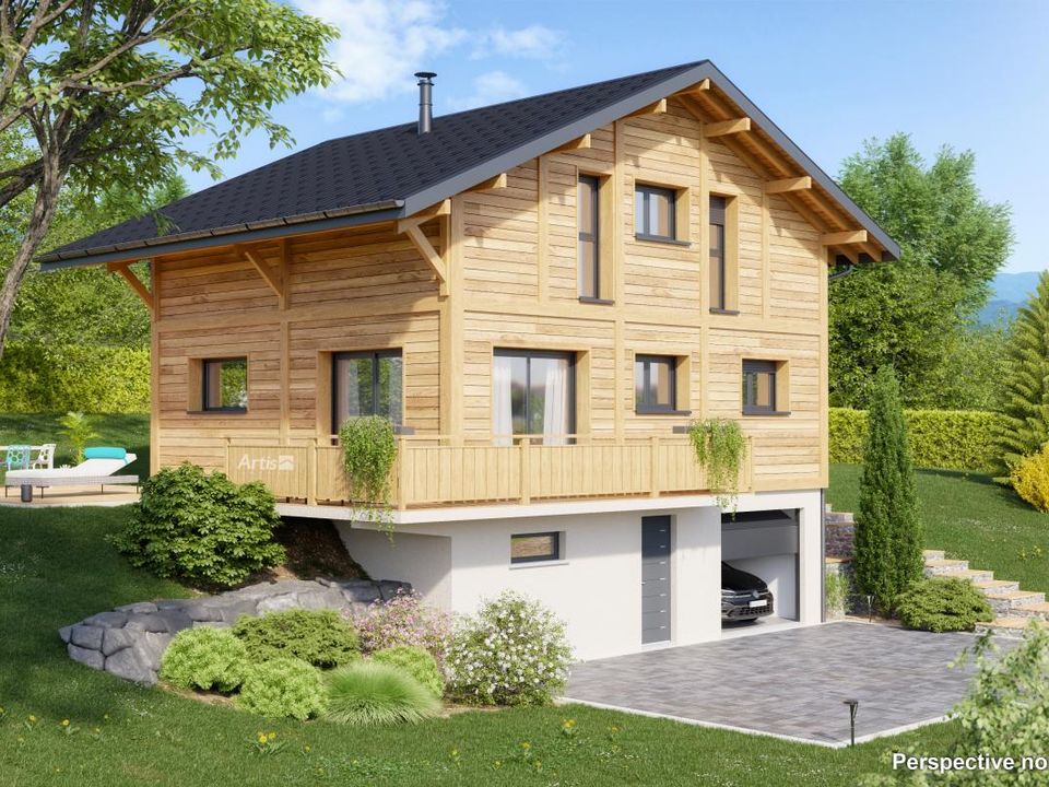 Villa i Abondance, Haute-Savoie - foto 1