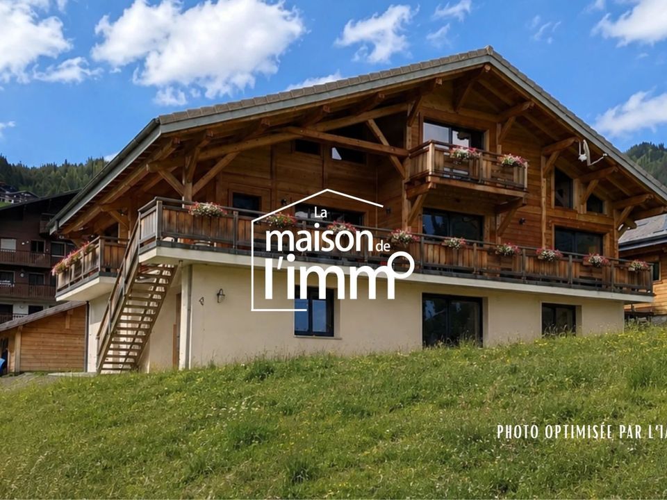 Villa i La Chapelle-d'Abondance, Haute-Savoie - bilde 1