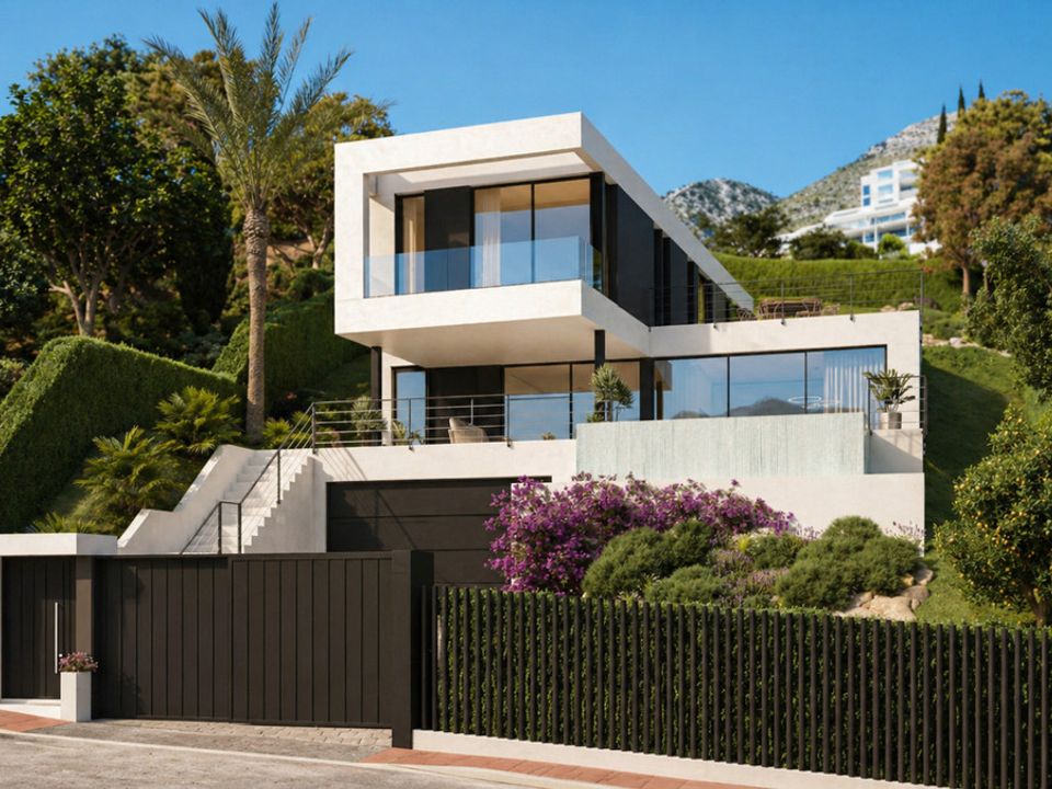 Villa i Benalmadena, Malaga - foto 1