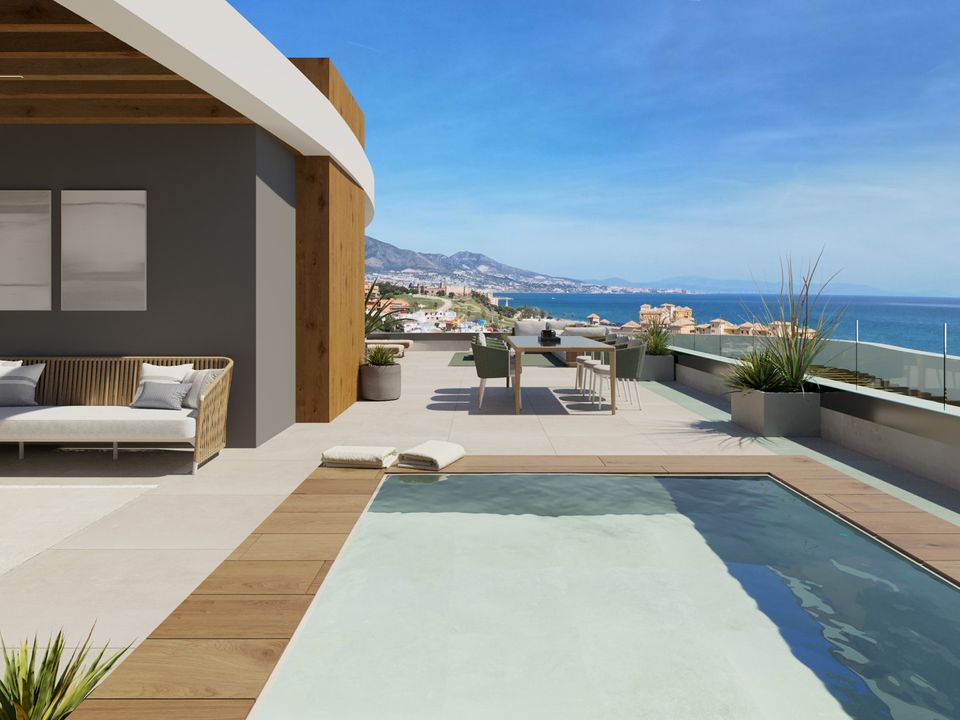 Penthouse i Mijas Costa, Malaga - foto 1