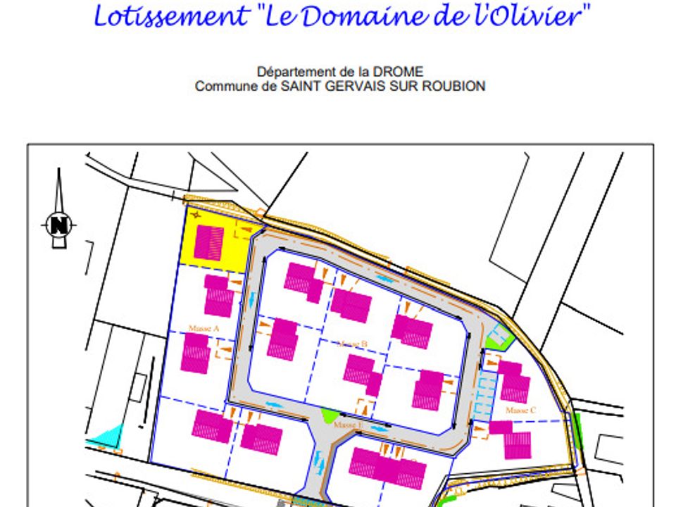 Helårsgrund i Saint-Gervais-sur-Roubion, Drome - foto 2