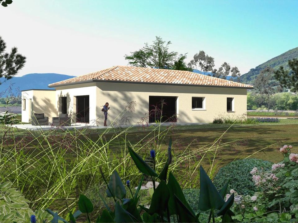 Villa i Saint-Jean-de-Muzols, Ardeche - bilde 1