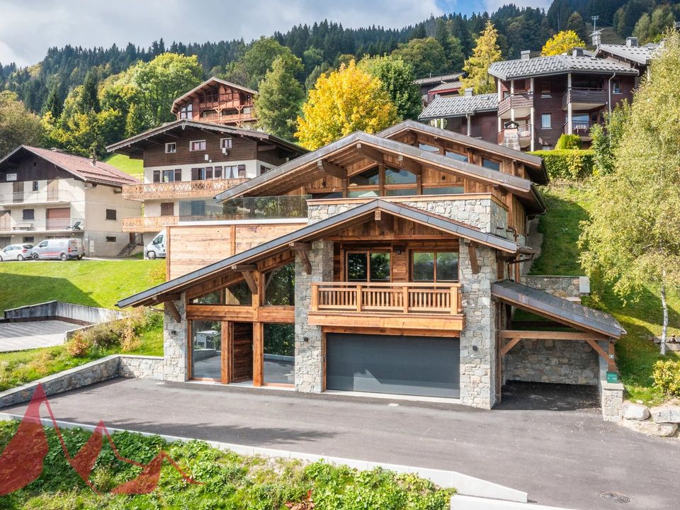 Houten chalet in Les Gets, Haute-Savoie - foto 1