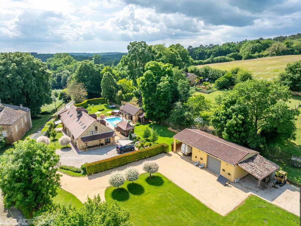 Villa i Monpazier, Dordogne - bilde 1