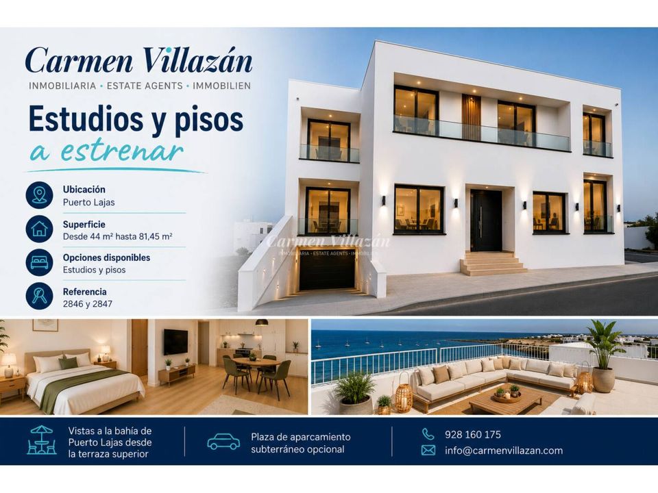 Studio i Puerto Del Rosario, Fuerteventura - bilde 1