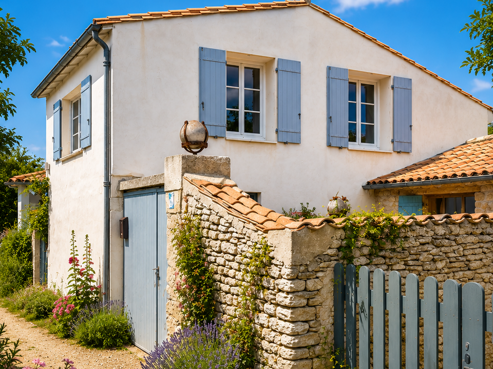 Landsbyhus i Ars-en-Ré, Charente-Maritime - foto 1